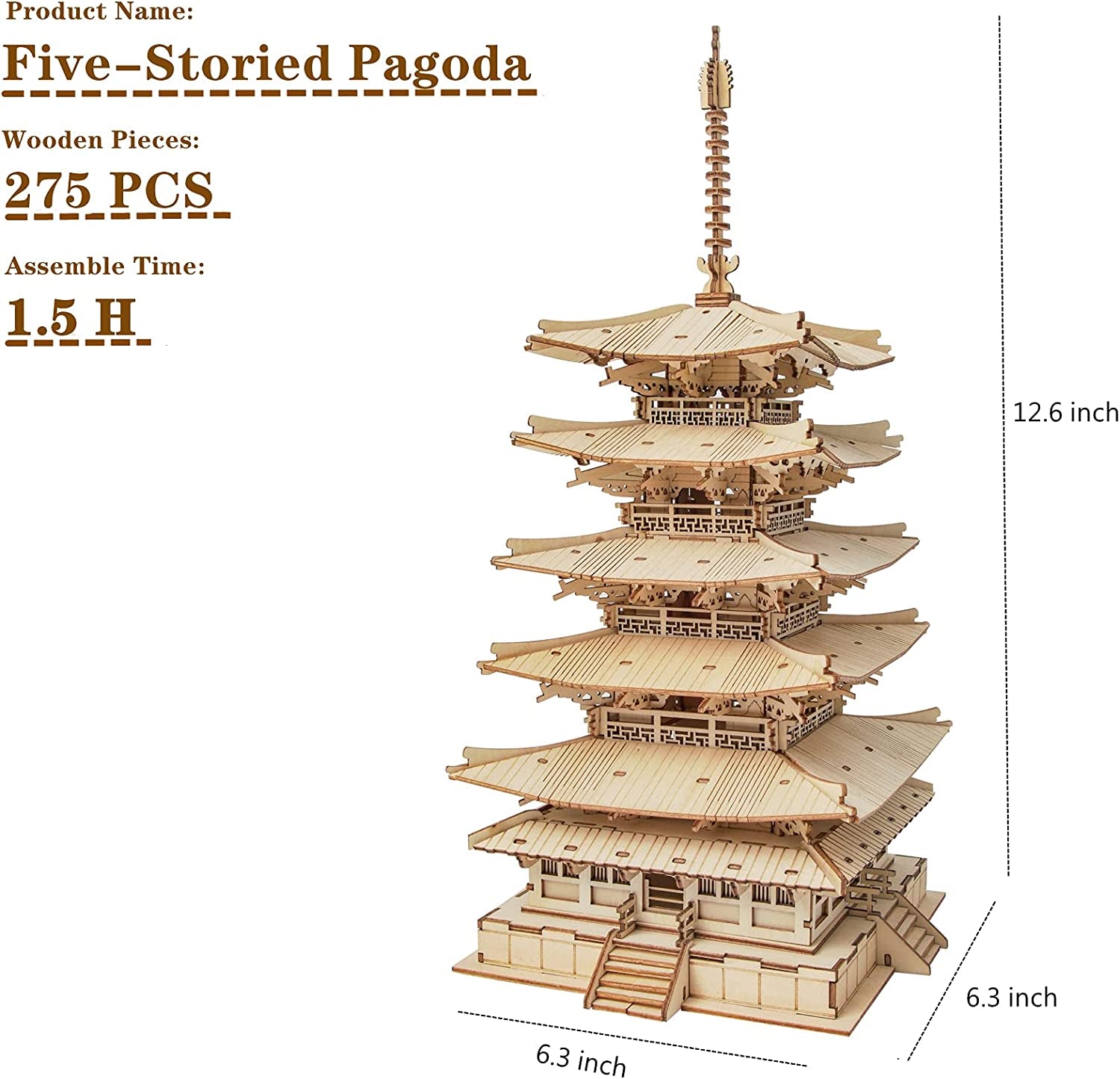 Asiatisk Tempel -  DIY-samlingen