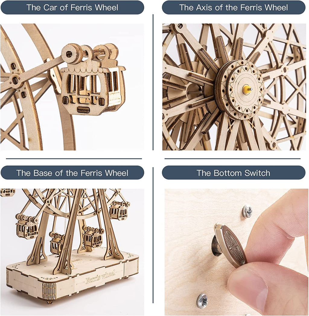 Mini pariserhjul - DIY-samlingen