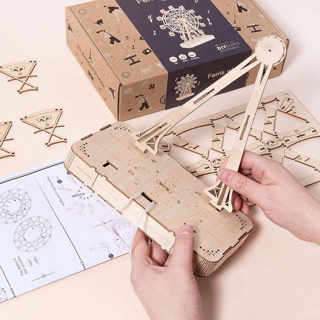  Mini pariserhjul - DIY-samlingen